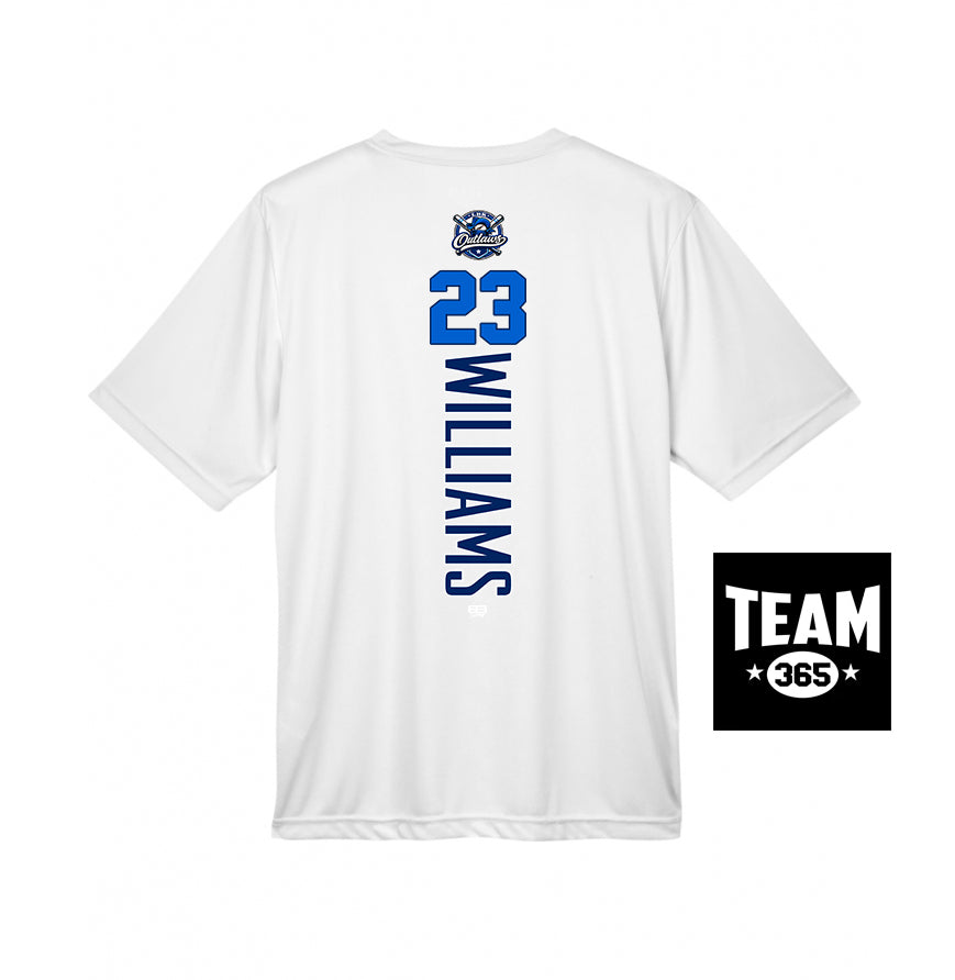 Team 365 Youth & Men's Zone Performance T-Shirt - LBK Outlaws Baseball