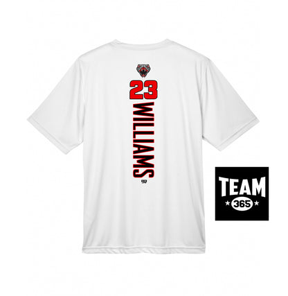 Team 365 Youth & Men's Zone Performance T-Shirt - Black Creek Cottonmouths