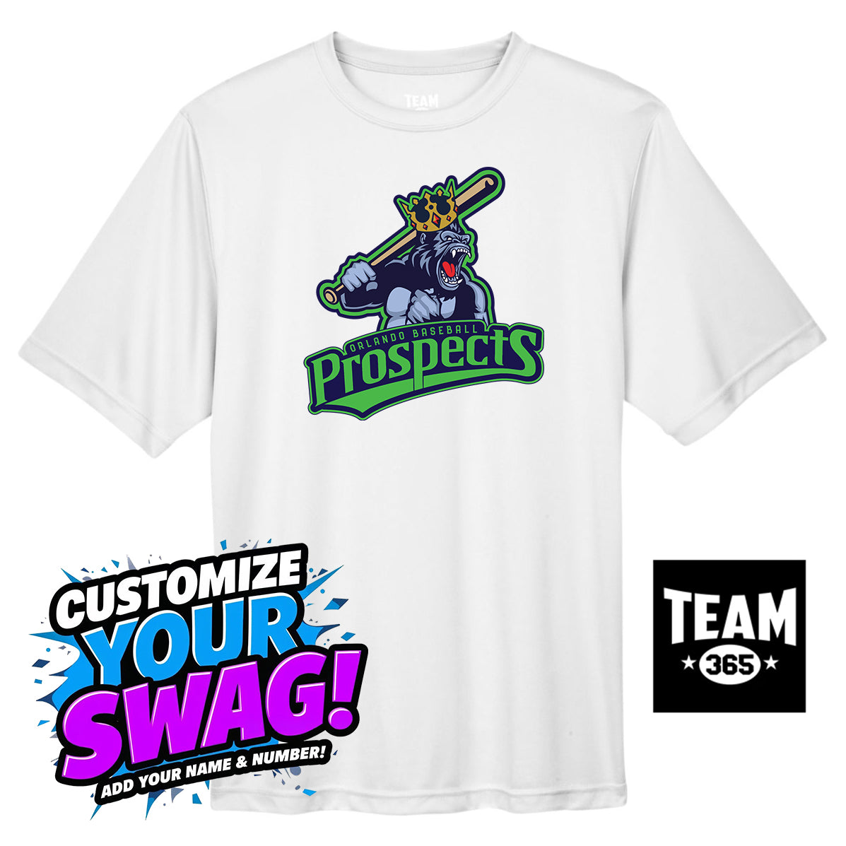 Team 365 Youth & Men's Zone Performance T-Shirt - OBP Gorilla Kings
