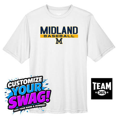 Team 365 Youth & Men's Zone Performance T-Shirt - Midland Baseball