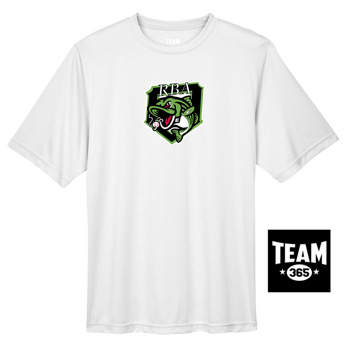 Team 365 Youth & Men's Zone Performance T-Shirt - RBA Stripers Baseball