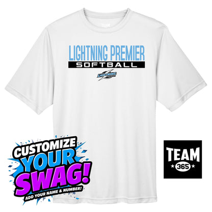 Team 365 Youth & Men's Zone Performance T-Shirt - Lightning Premier Softball