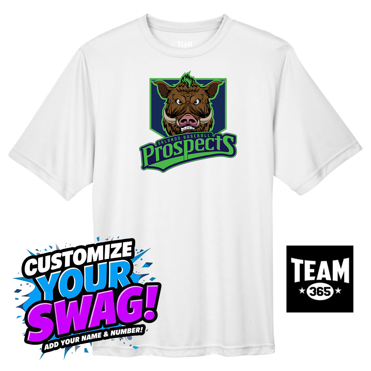 Team 365 Youth & Men's Zone Performance T-Shirt - OBP War Hogs