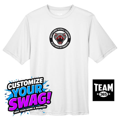 Team 365 Youth & Men's Zone Performance T-Shirt - Black Creek Cottonmouths