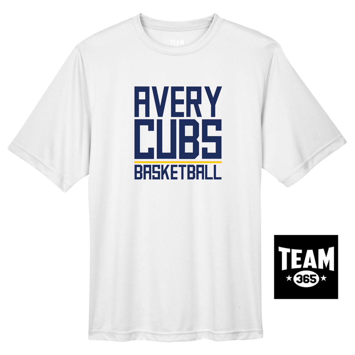 Team 365 TT11 Men's Zone Performance T-Shirt - Avery Cubs