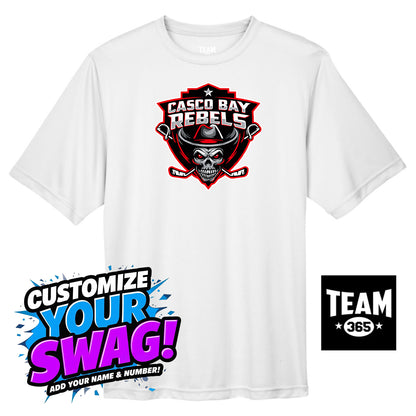 Team 365 Youth & Men's Zone Performance T-Shirt - Casco Bay Rebels Hockey