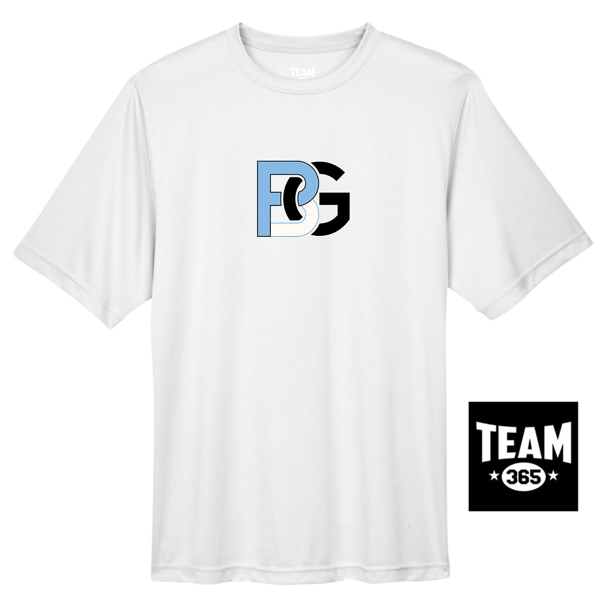 Team 365 TT11 Men's Zone Performance T-Shirt - Lightning Baseball