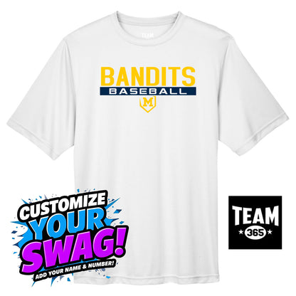 Team 365 Youth & Men's Zone Performance T-Shirt - Midland Bandits Baseball