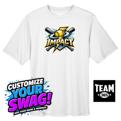 Team 365 Youth & Men's Zone Performance T-Shirt - Impact Softball - Massachusetts