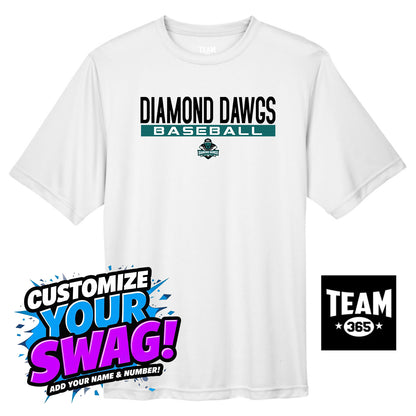 Team 365 Youth & Men's Zone Performance T-Shirt - Diamond Dawgs Baseball
