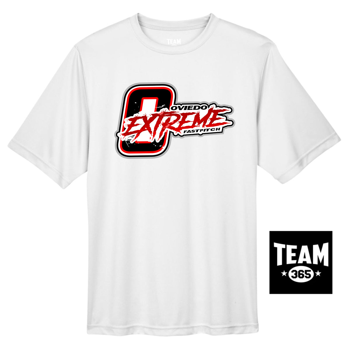 Team 365 TT11 Men's Zone Performance T-Shirt - Oviedo Extreme Softball