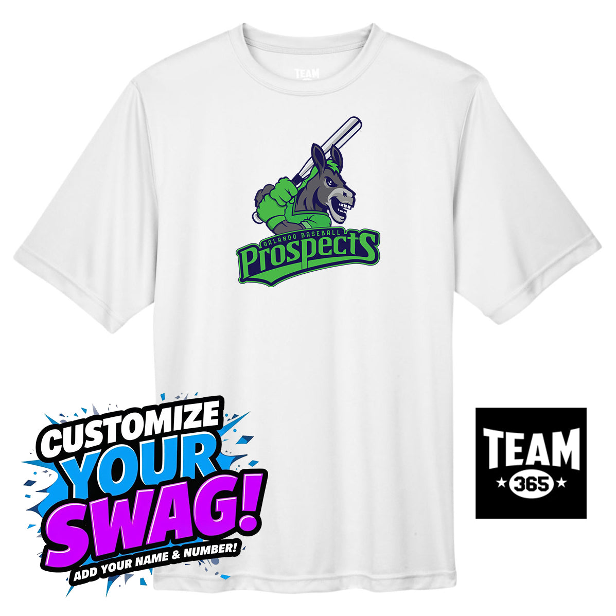 Team 365 Youth & Men's Zone Performance T-Shirt - OBP Swamp Donkeys