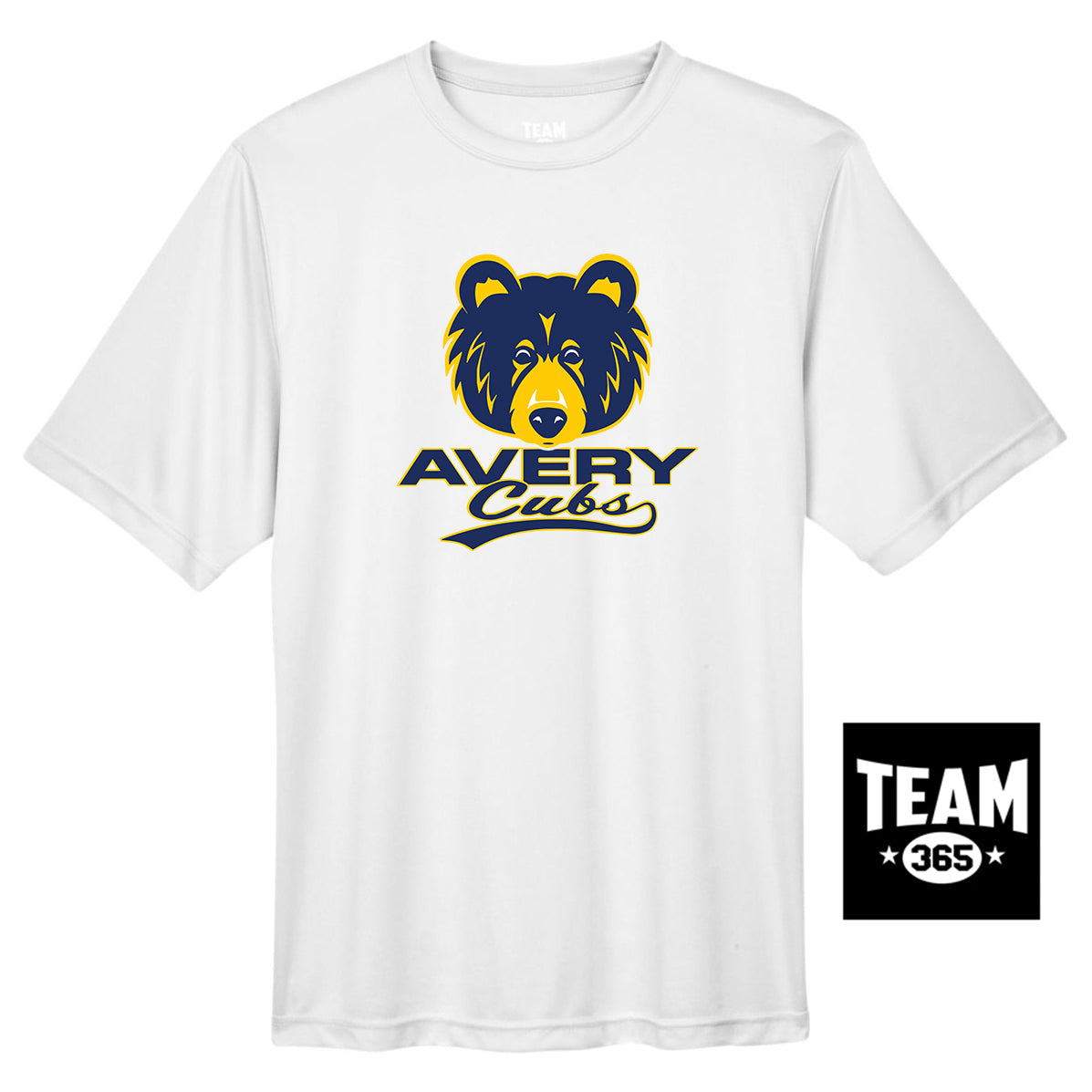 Team 365 TT11 Men's Zone Performance T-Shirt - Avery Cubs
