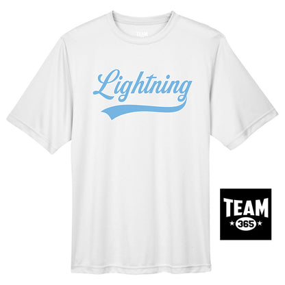 Team 365 TT11 Men's Zone Performance T-Shirt - Lightning Baseball