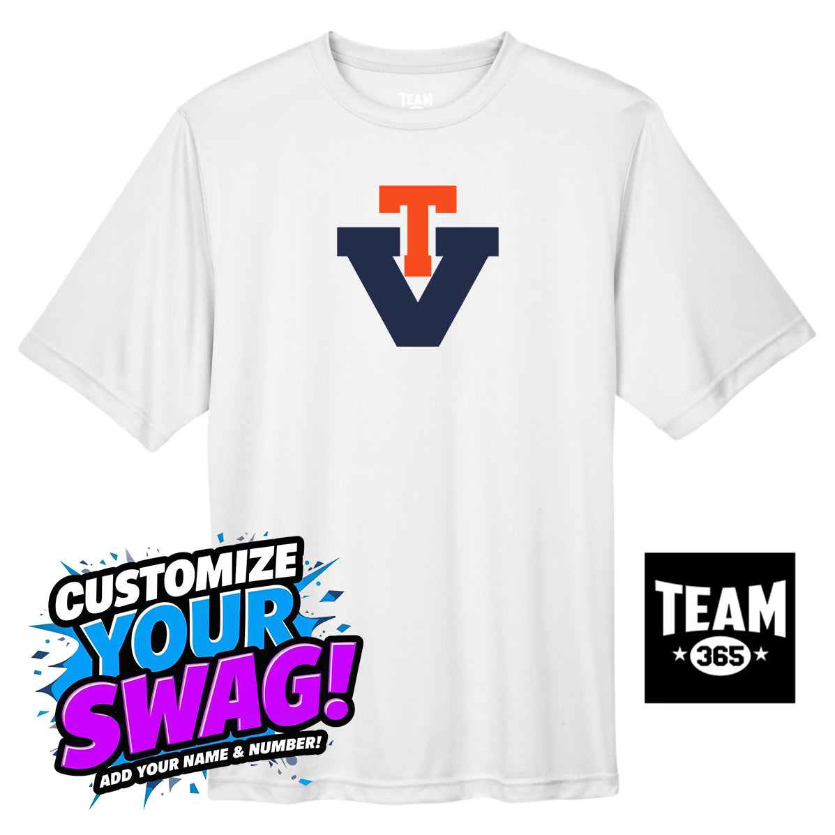 Team 365 Youth & Men's Zone Performance T-Shirt - Team Virginia Baseball