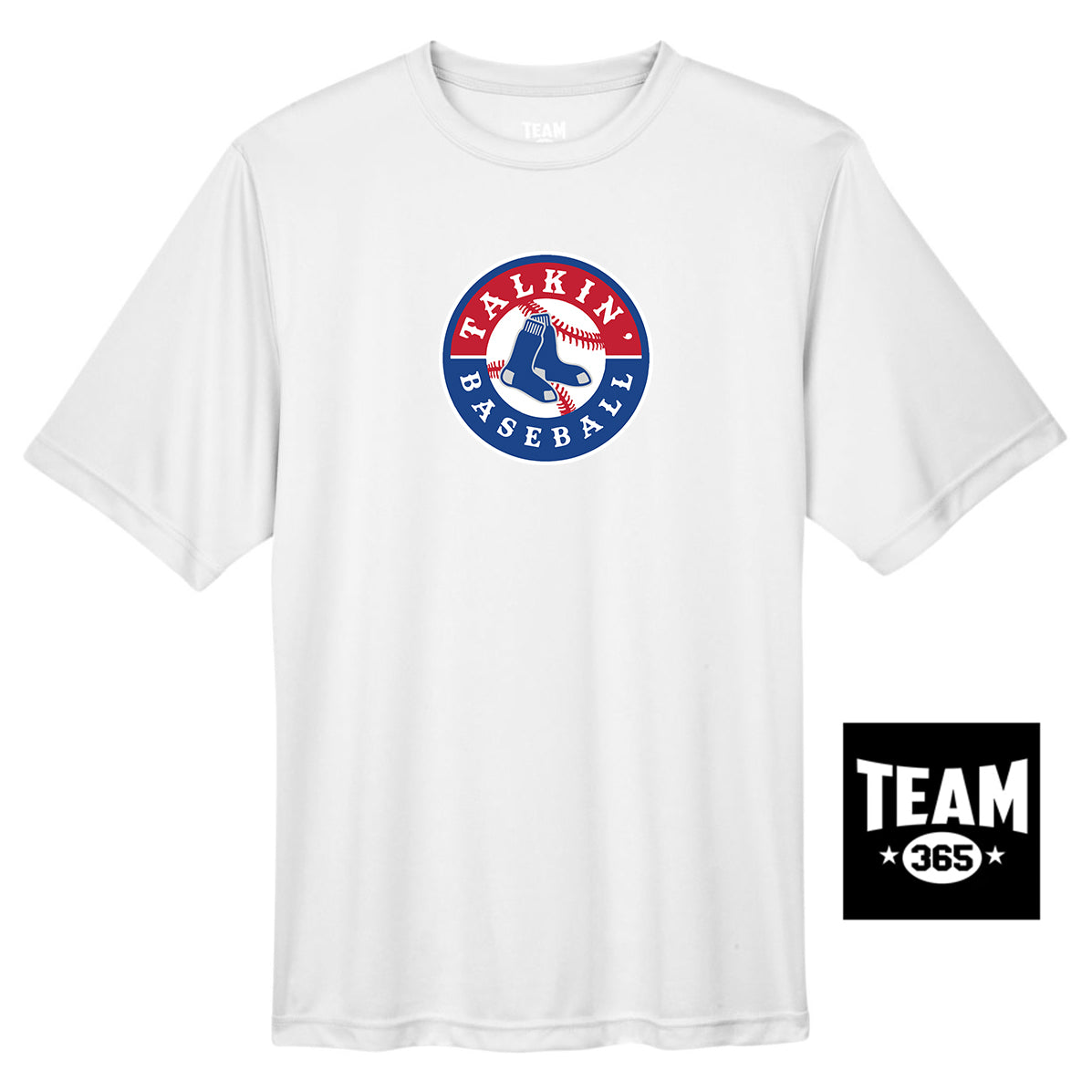 Team 365 Youth & Men's Zone Performance T-Shirt - Talkin Baseball