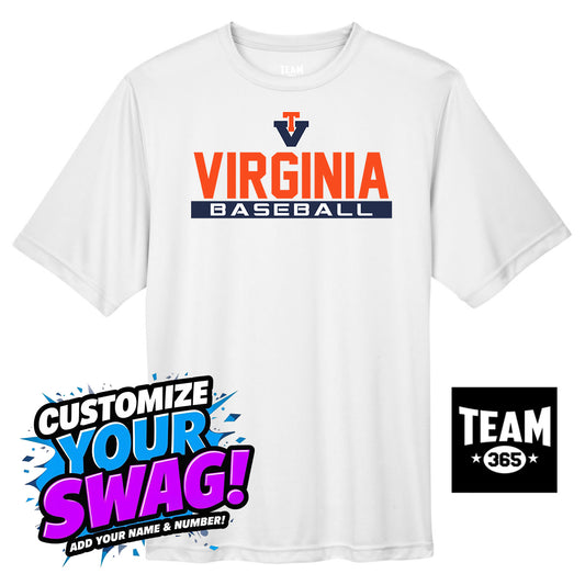 Team 365 Youth & Men's Zone Performance T-Shirt - Team Virginia Baseball