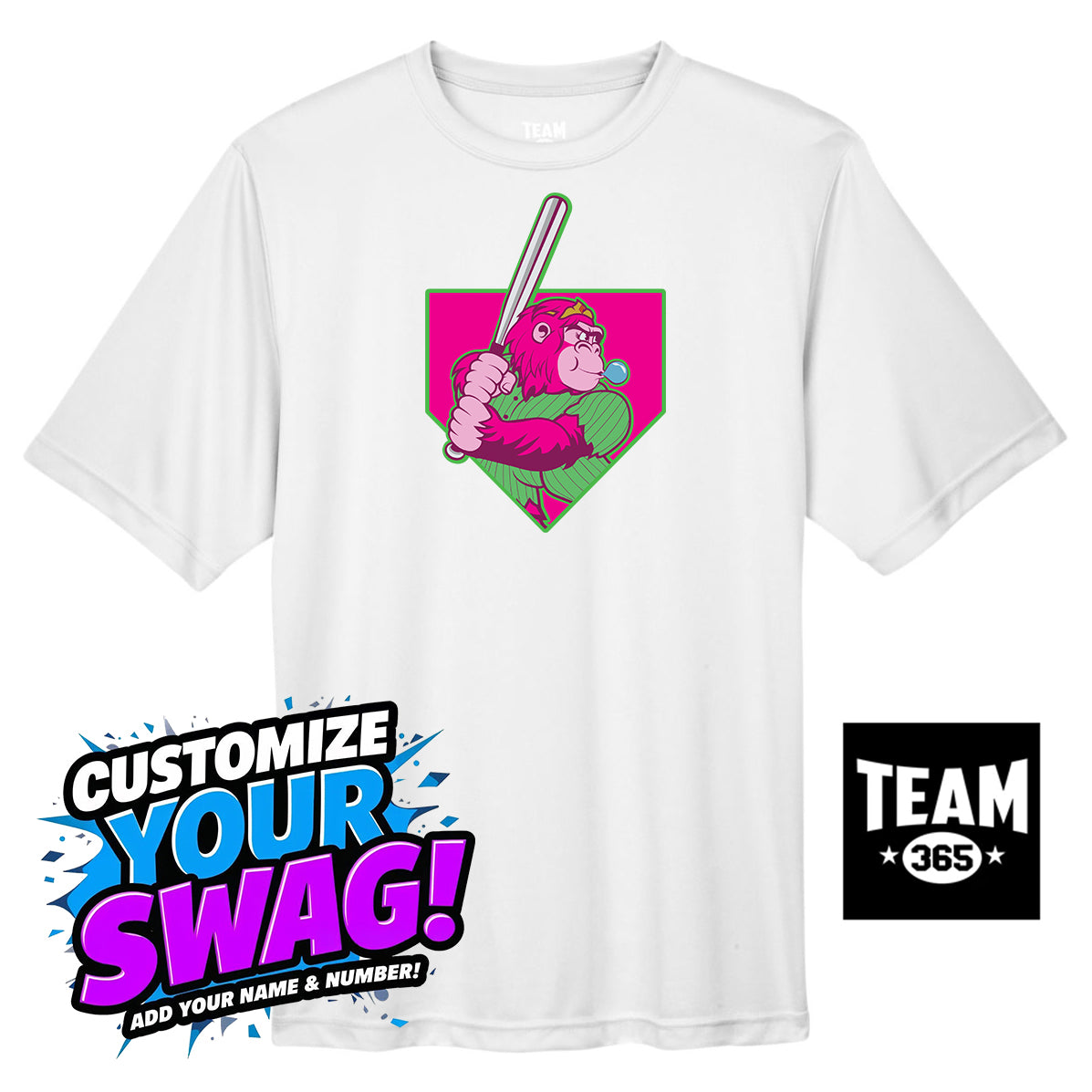 Team 365 Youth & Men's Zone Performance T-Shirt - OSP Gorilla Queens Softball