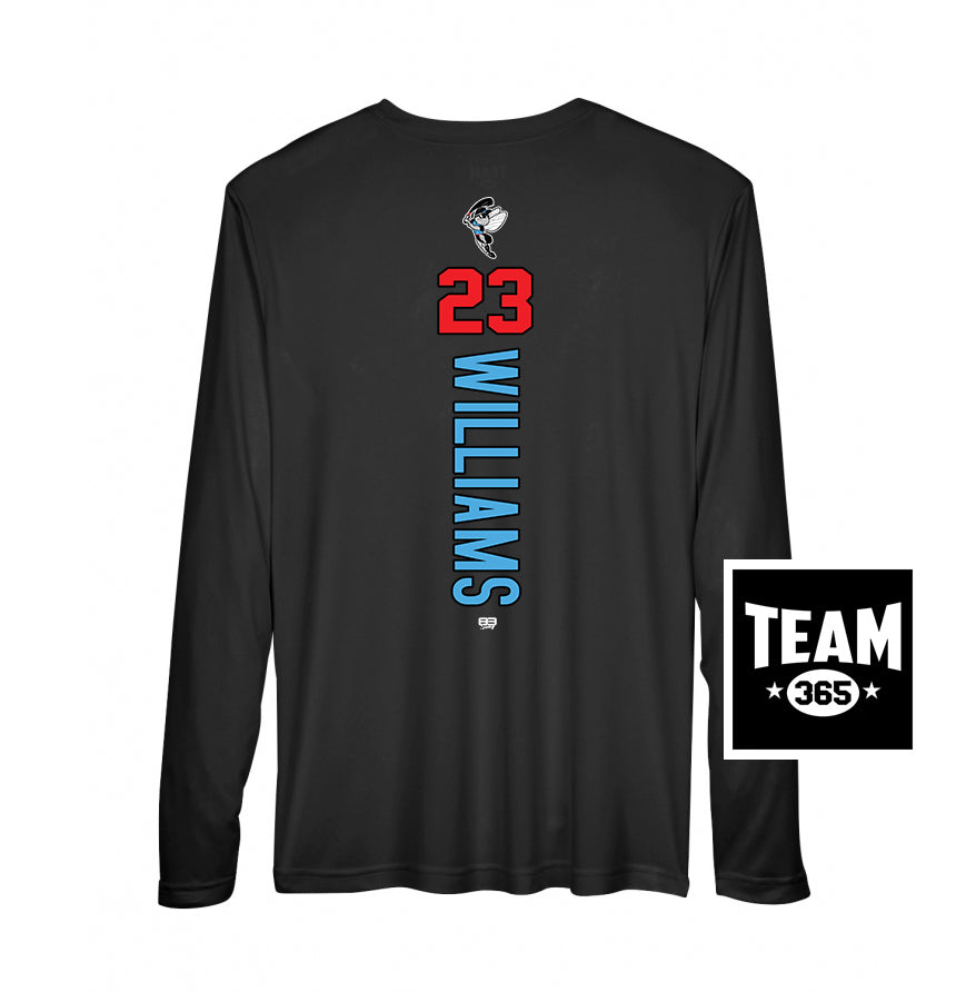 Team 365 Youth & Men's Zone Performance Long-Sleeve T-Shirt - NBC Gnats Baseball
