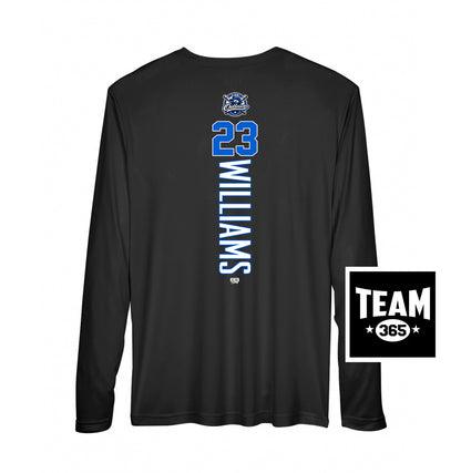 Team 365 Youth & Men's Zone Performance Long-Sleeve T-Shirt - LBK Outlaws Baseball