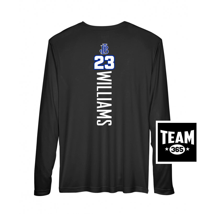 Team 365 Youth & Men's Zone Performance Long-Sleeve T-Shirt - Jax Beach Baseball