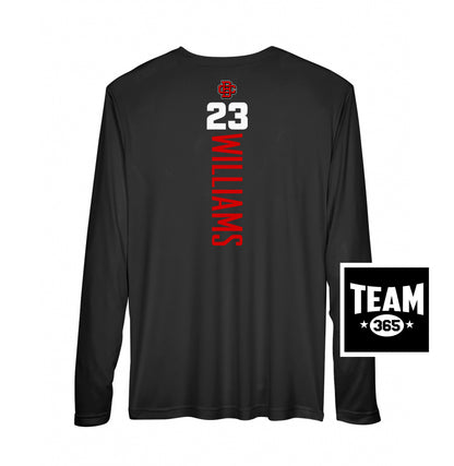 Team 365 Youth & Men's Zone Performance Long-Sleeve T-Shirt - Creeks Baseball Club - CBC
