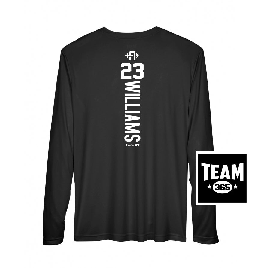Team 365 Youth & Men's Zone Performance Long-Sleeve T-Shirt - Arrows Baseball