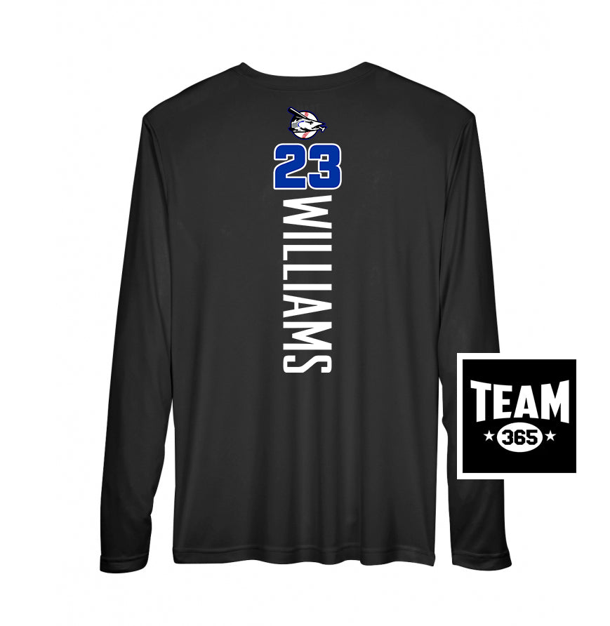 Team 365 Youth & Men's Zone Performance Long-Sleeve T-Shirt - Jax Beach Baseball