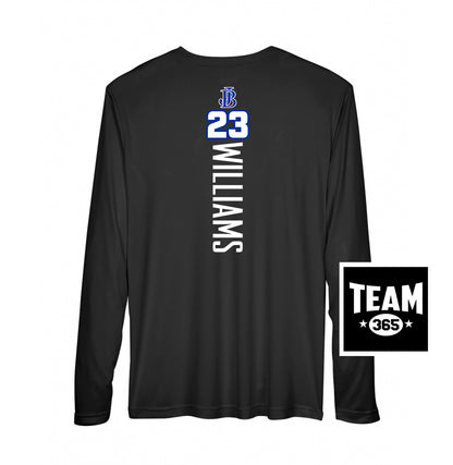 Team 365 Youth & Men's Zone Performance Long-Sleeve T-Shirt - Jax Beach Baseball