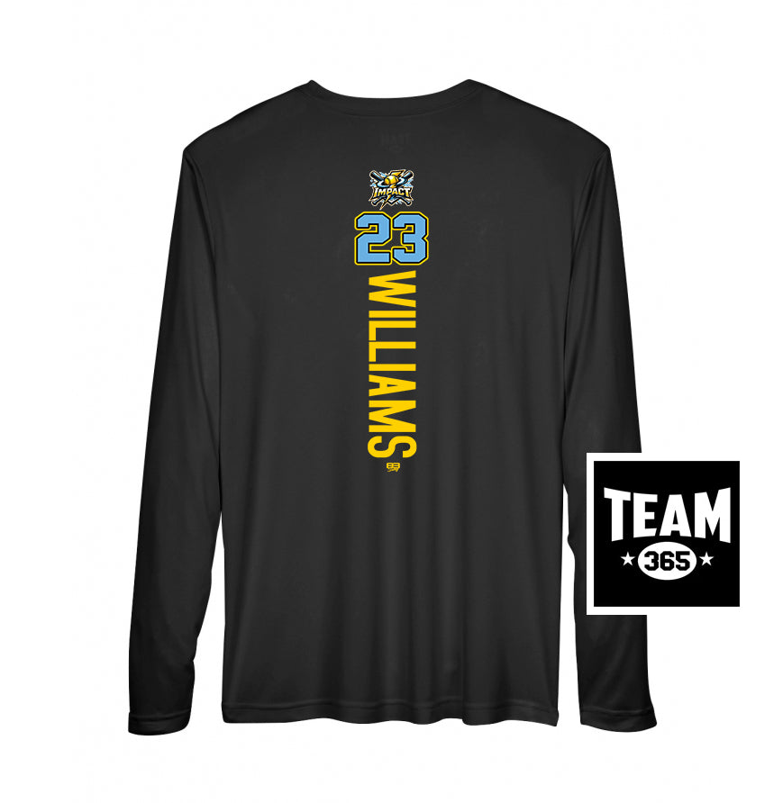 Team 365 Youth & Men's Zone Performance Long-Sleeve T-Shirt - Impact Softball - Massachusetts