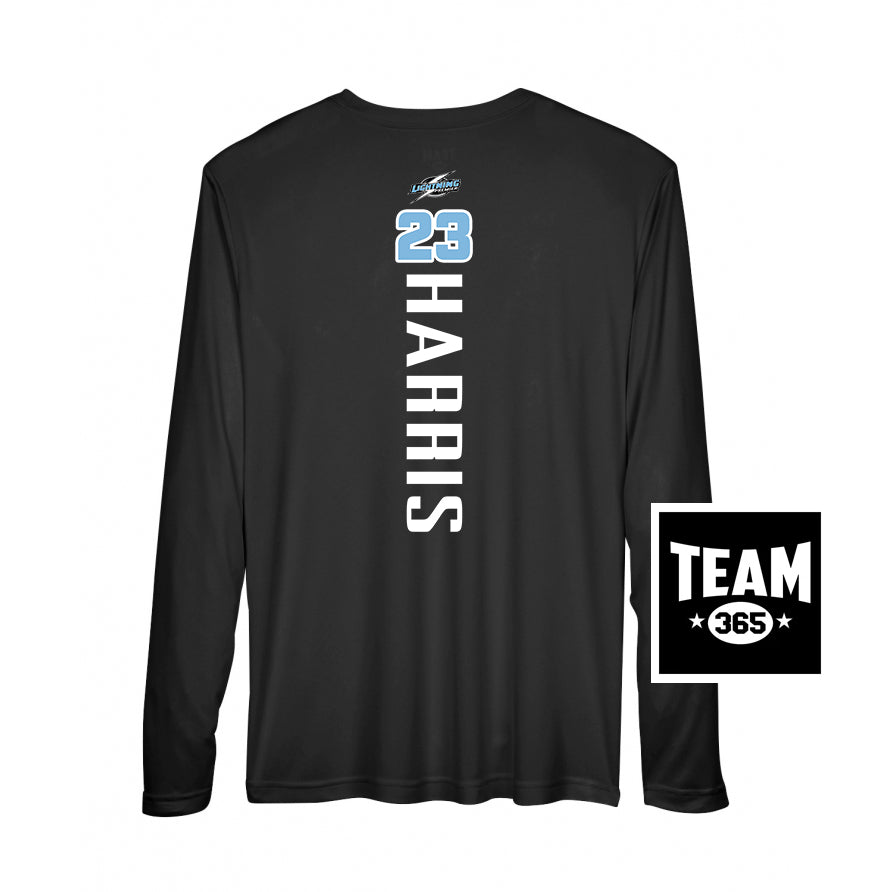 Team 365 Youth & Men's Zone Performance Long-Sleeve T-Shirt - Lightning Premier Softball