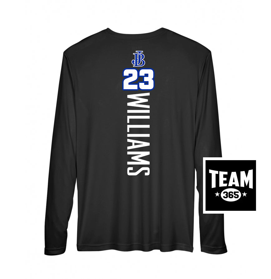 Team 365 Youth & Men's Zone Performance Long-Sleeve T-Shirt - Jax Beach Baseball