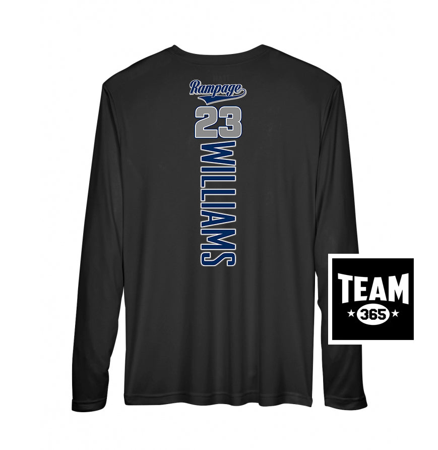 Team 365 Youth & Men's Zone Performance Long-Sleeve T-Shirt - Mississippi Rampage