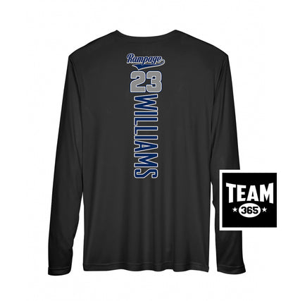 Team 365 Youth & Men's Zone Performance Long-Sleeve T-Shirt - Mississippi Rampage