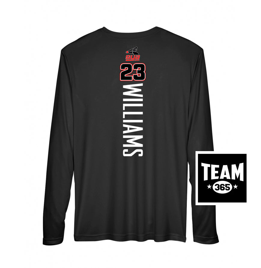 Team 365 Youth & Men's Zone Performance Long-Sleeve T-Shirt - SYA Batter Logo