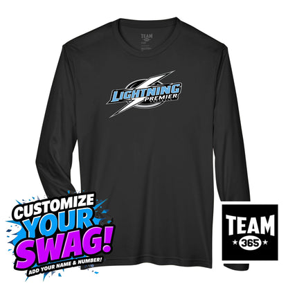 Team 365 Youth & Men's Zone Performance Long-Sleeve T-Shirt - Lightning Premier Softball