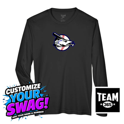 Team 365 Youth & Men's Zone Performance Long-Sleeve T-Shirt - Jax Beach Baseball
