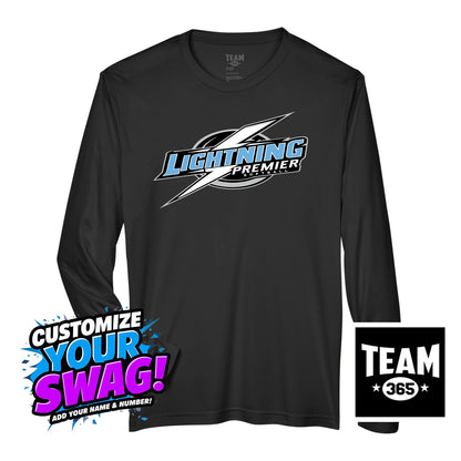 Team 365 Youth & Men's Zone Performance Long-Sleeve T-Shirt - Lightning Premier Softball