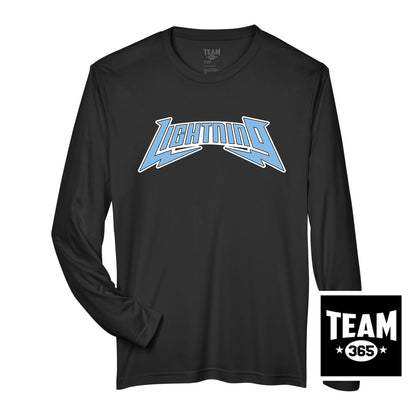 Team 365 TT11L Men's Zone Performance Long-Sleeve T-Shirt - Lightning Baseball