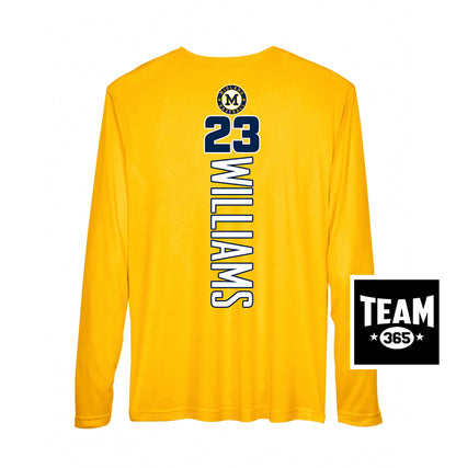 Team 365 Youth & Men's Zone Performance Long-Sleeve T-Shirt - Midland Baseball