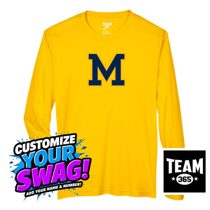 Team 365 Youth & Men's Zone Performance Long-Sleeve T-Shirt - Midland Baseball