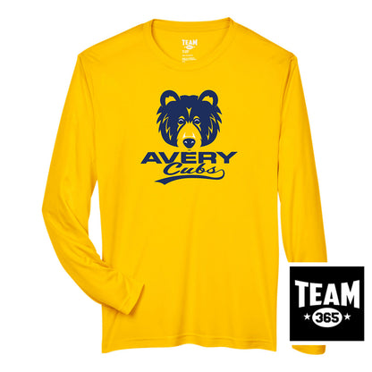 Team 365 TT11L Men's Zone Performance Long-Sleeve T-Shirt - Avery Cubs