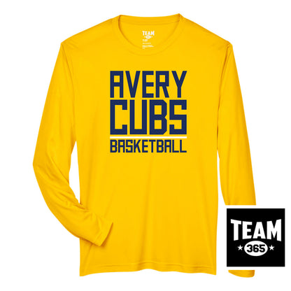 Team 365 TT11L Men's Zone Performance Long-Sleeve T-Shirt - Avery Cubs