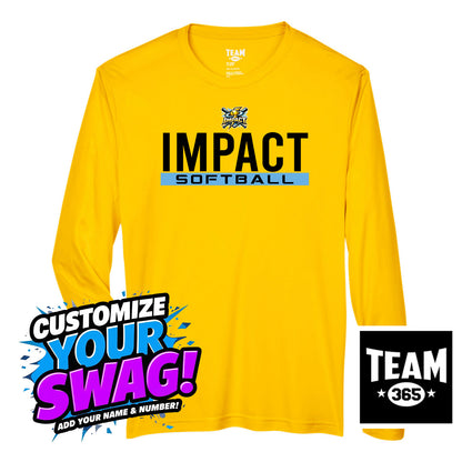 Team 365 Youth & Men's Zone Performance Long-Sleeve T-Shirt - Impact Softball - Massachusetts