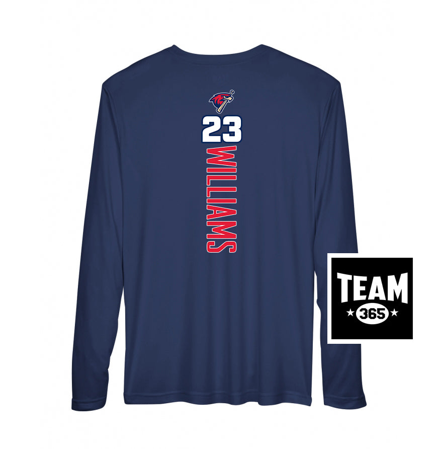 Team 365 Youth & Men's Zone Performance Long-Sleeve T-Shirt - MSA Redtails Baseball