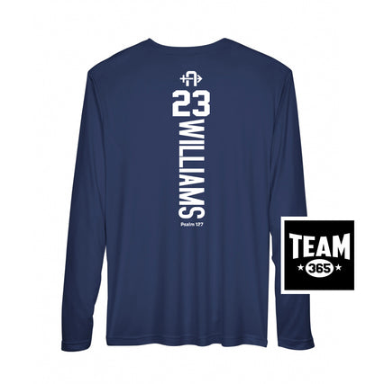 Team 365 Youth & Men's Zone Performance Long-Sleeve T-Shirt - Arrows Baseball