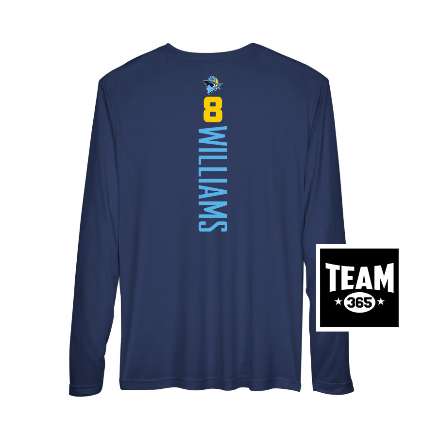 Team 365 Youth & Men's Zone Performance Long-Sleeve T-Shirt - Bold City Bandits Baseball