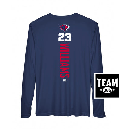 Team 365 Youth & Men's Zone Performance Long-Sleeve T-Shirt - Pasco Stingers Baseball