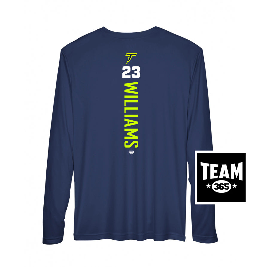 Team 365 Youth & Men's Zone Performance Long-Sleeve T-Shirt - Ponte Vedra Thunder Baseball