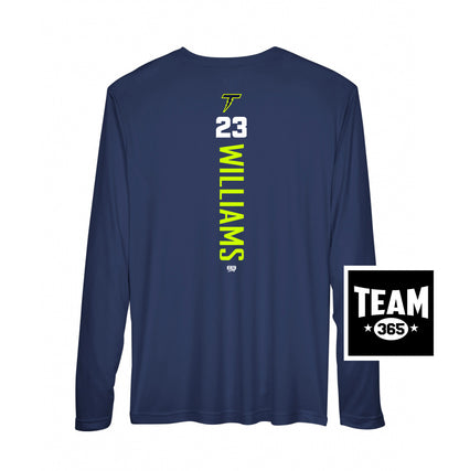 Team 365 Youth & Men's Zone Performance Long-Sleeve T-Shirt - Ponte Vedra Thunder Baseball